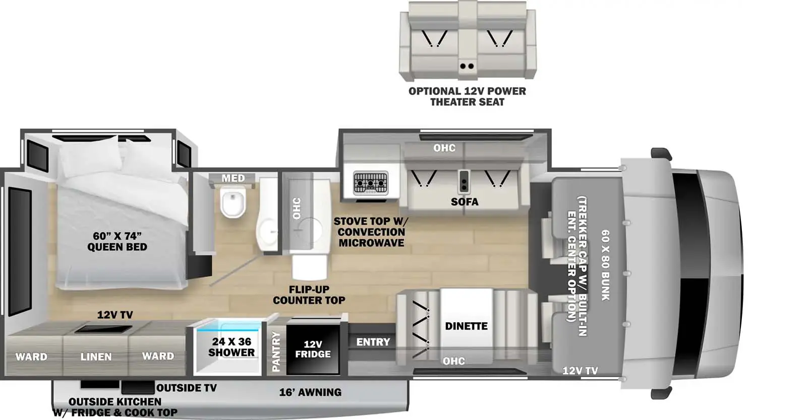 2860DS Floorplan Image